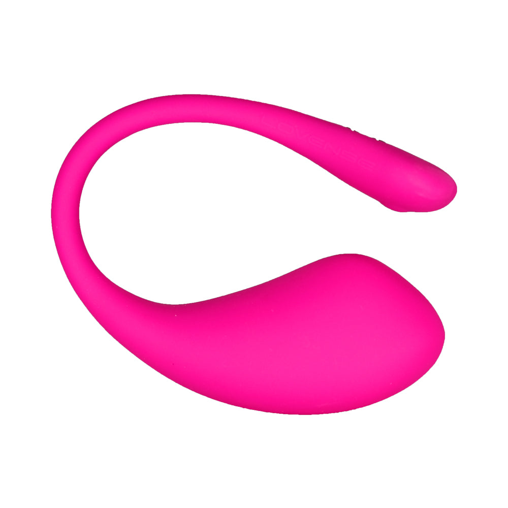 Lovense Lush 3 Bluetooth Remote-Controlled Egg Vibrator – Hot Pink