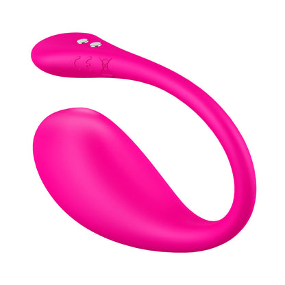 Lovense Lush 3 Bluetooth Remote-Controlled Egg Vibrator – Hot Pink