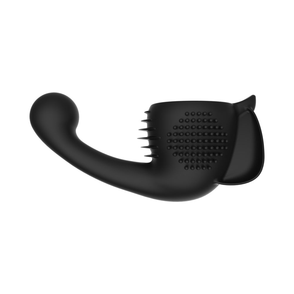 Lovense Domi G-Spot Attachment - Dual Stimulator - Black