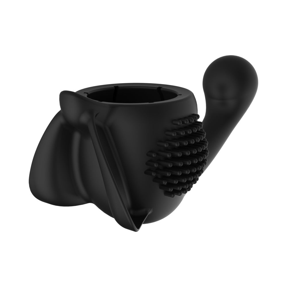 Lovense Domi G-Spot Attachment - Dual Stimulator - Black