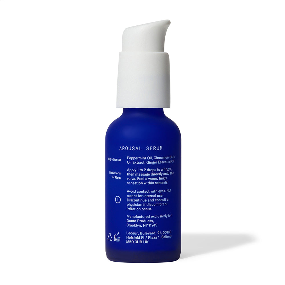 Dame Arousal Serum – pH-Balanced Clitoral Stimulation Serum – Clear