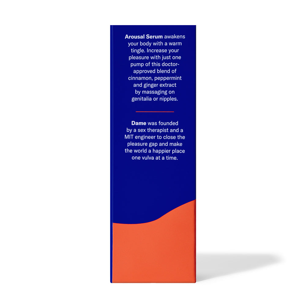 Dame Arousal Serum – pH-Balanced Clitoral Stimulation Serum – Clear