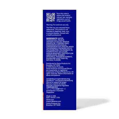 Dame Arousal Serum – pH-Balanced Clitoral Stimulation Serum – Clear