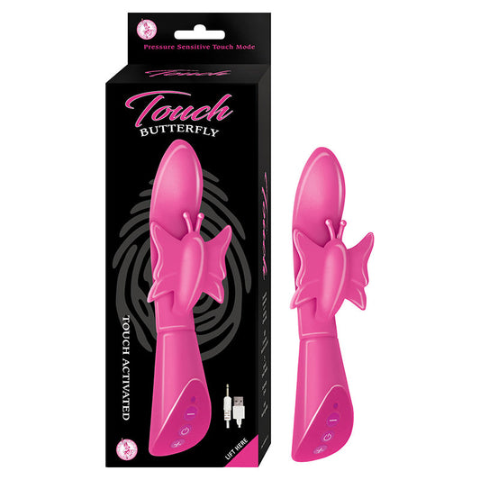 Nasstoys Touch Butterfly Pink - 10-Function Waterproof Stimulator