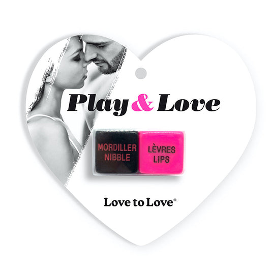 Love to Love Play & Love Dice Game – Assorted Colors