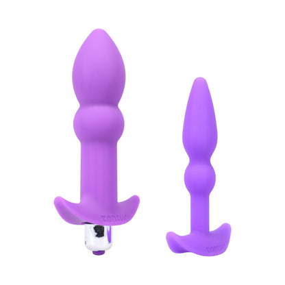 Tantus Perfect Plug Anal Plug Kit with Vibrator – Lilac