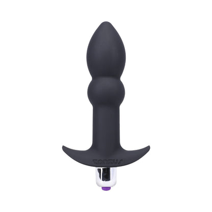 Tantus Perfect Plug Anal Plug Kit – Black – Beginner-Friendly with Vibrating Option