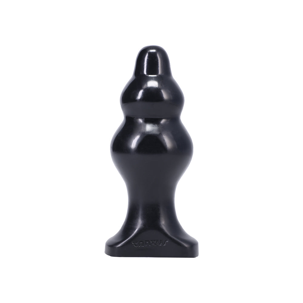 Tantus Severin Large Anal Plug – Black – Intermediate to Advanced Training