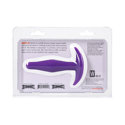 Tantus Little Flirt Anal Plug – Purple – Beginner-Friendly Design