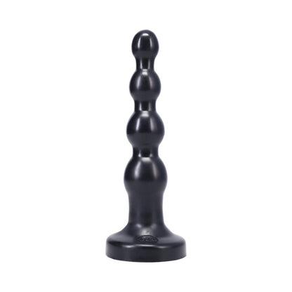 Tantus Ripple Large Beaded Anal Plug – Black