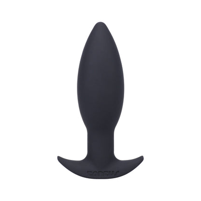 Tantus Neo Anal Plug - Smooth Tapered Design - Black