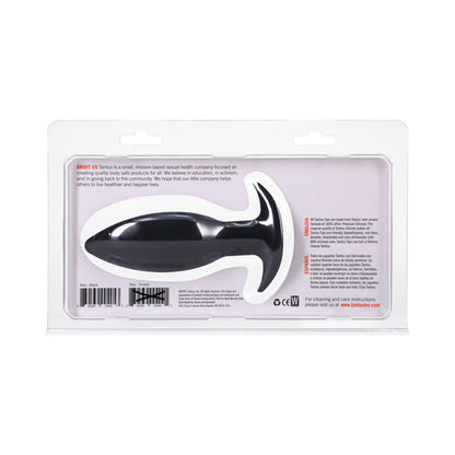 Tantus Neo Anal Plug - Smooth Tapered Design - Black
