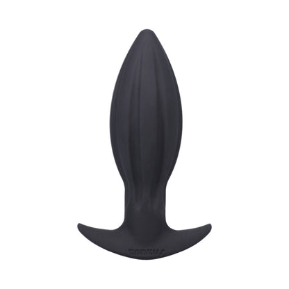 Tantus Juice Anal Plug – Black – Textured Silicone Design