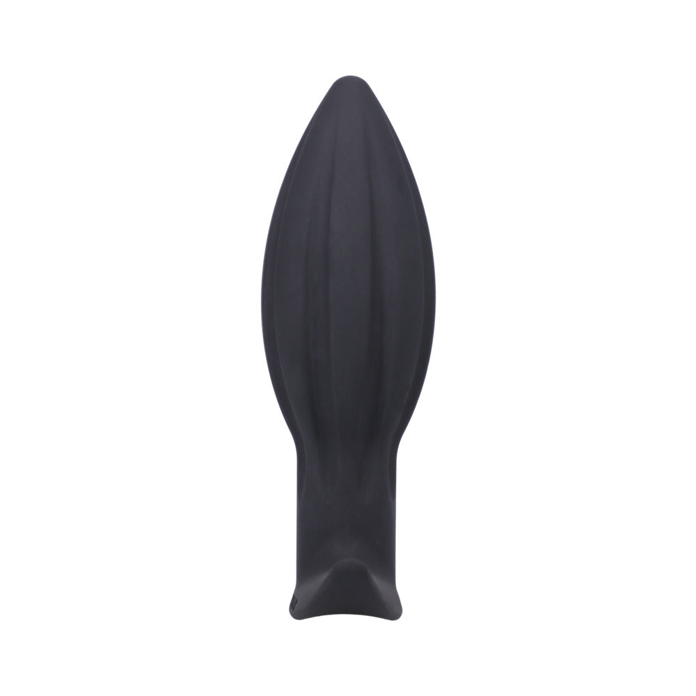 Tantus Juice Anal Plug – Black – Textured Silicone Design