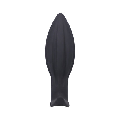 Tantus Juice Anal Plug – Black – Textured Silicone Design