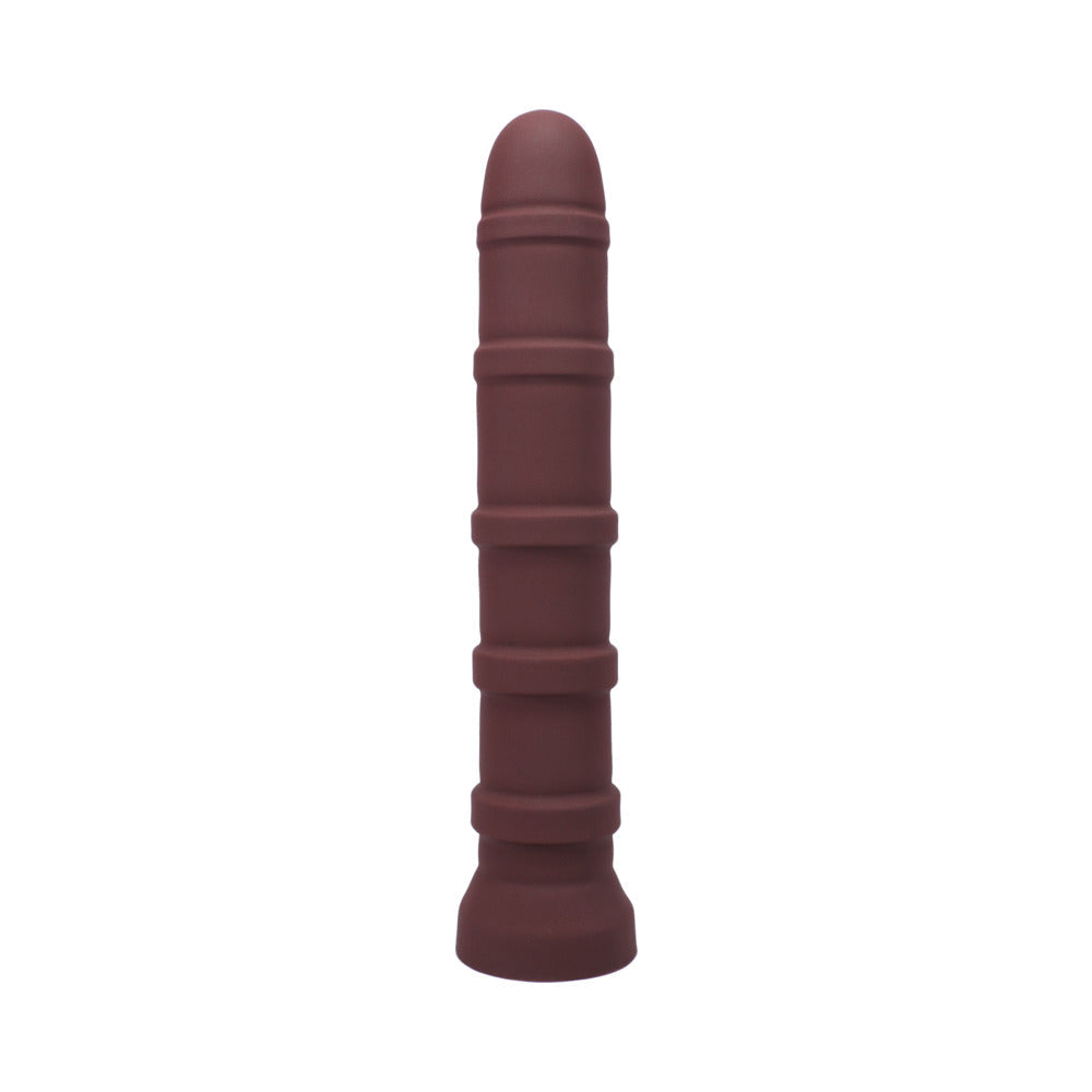 Tantus Cisco Firm Dildo – Garnet – Silicone – 10.75 in Length