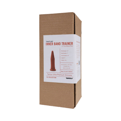 Tantus Inner Band Trainer Dildo – Advanced Anal Training Tool – Red