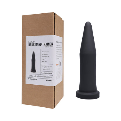 Tantus Inner Band Trainer Dildo – Advanced Anal Training Toy – Black