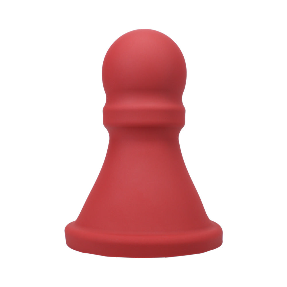 Tantus The Pawn Dildo – Red – 100% Ultra-Premium Silicone
