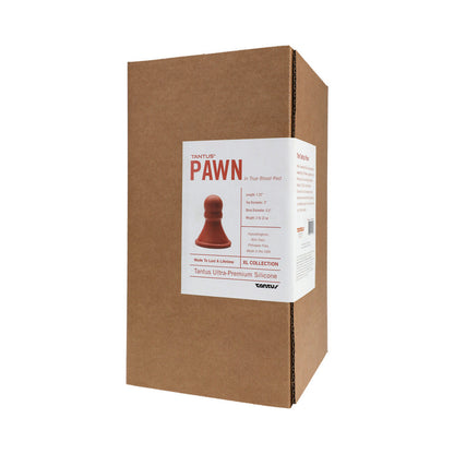 Tantus The Pawn Dildo – Red – 100% Ultra-Premium Silicone
