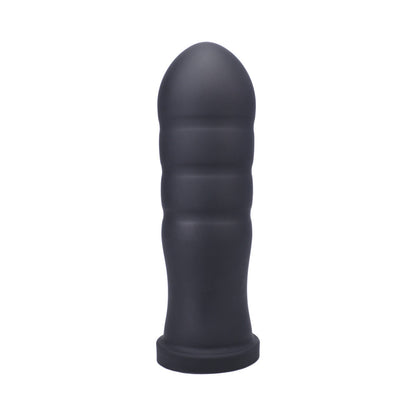Tantus Meat Wave Anal Plug - Black - Advanced Silicone Toy