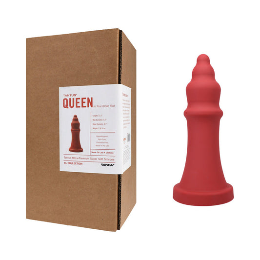 Tantus The Queen Dildo – Ruby, 11.5 Inch, 100% Silicone