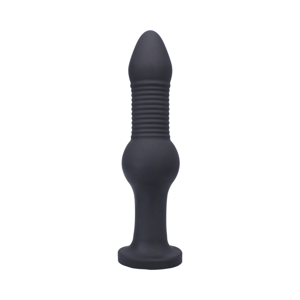 Tantus Fido Dildo Onyx – Advanced Anal Toy with Ribbed Shaft and Knot