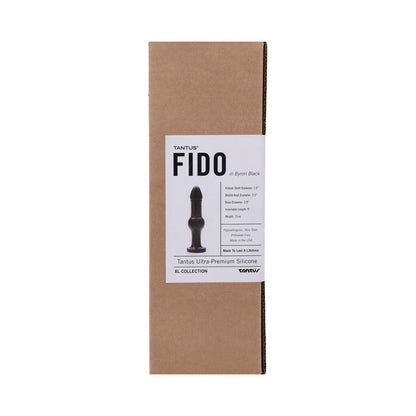 Tantus Fido Dildo Onyx – Advanced Anal Toy with Ribbed Shaft and Knot