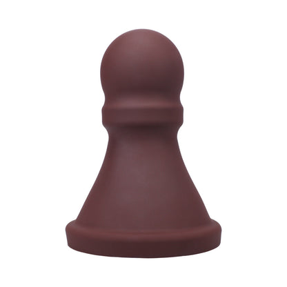 Tantus The Pawn Firm Silicone Dildo – Garnet
