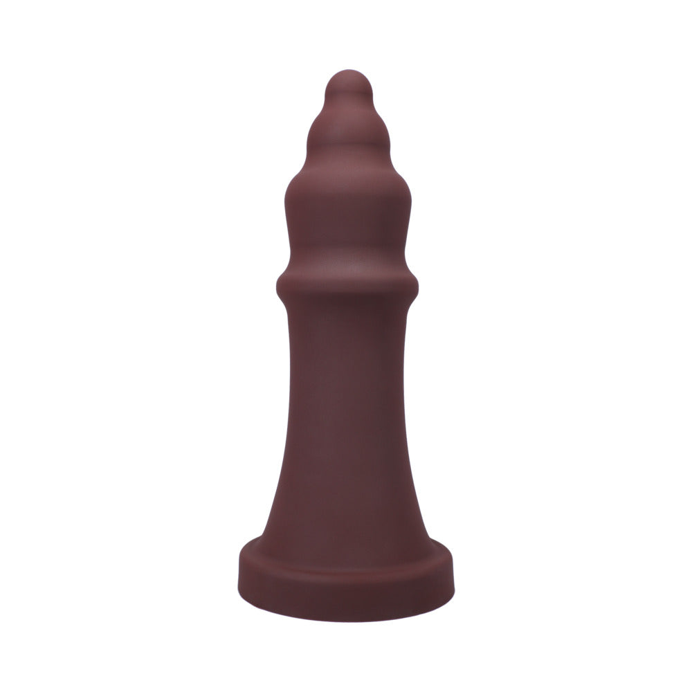 Tantus The Queen Firm Dildo – Garnet, 10 inch, 3 inch Diameter