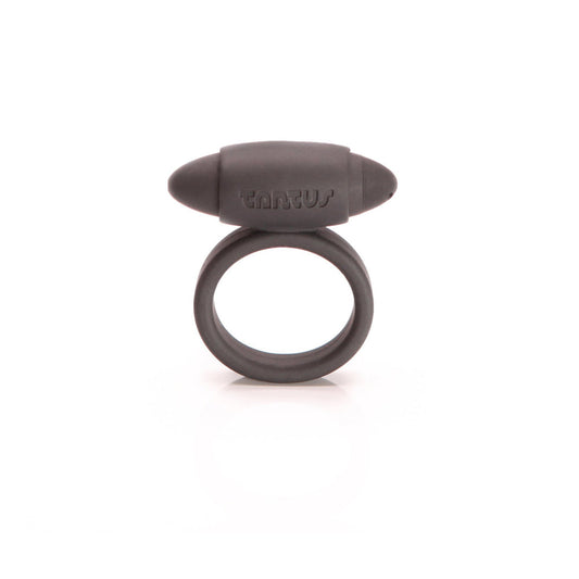 Tantus Super Soft Vibrating Cockring - Black - Waterproof Silicone C-Ring