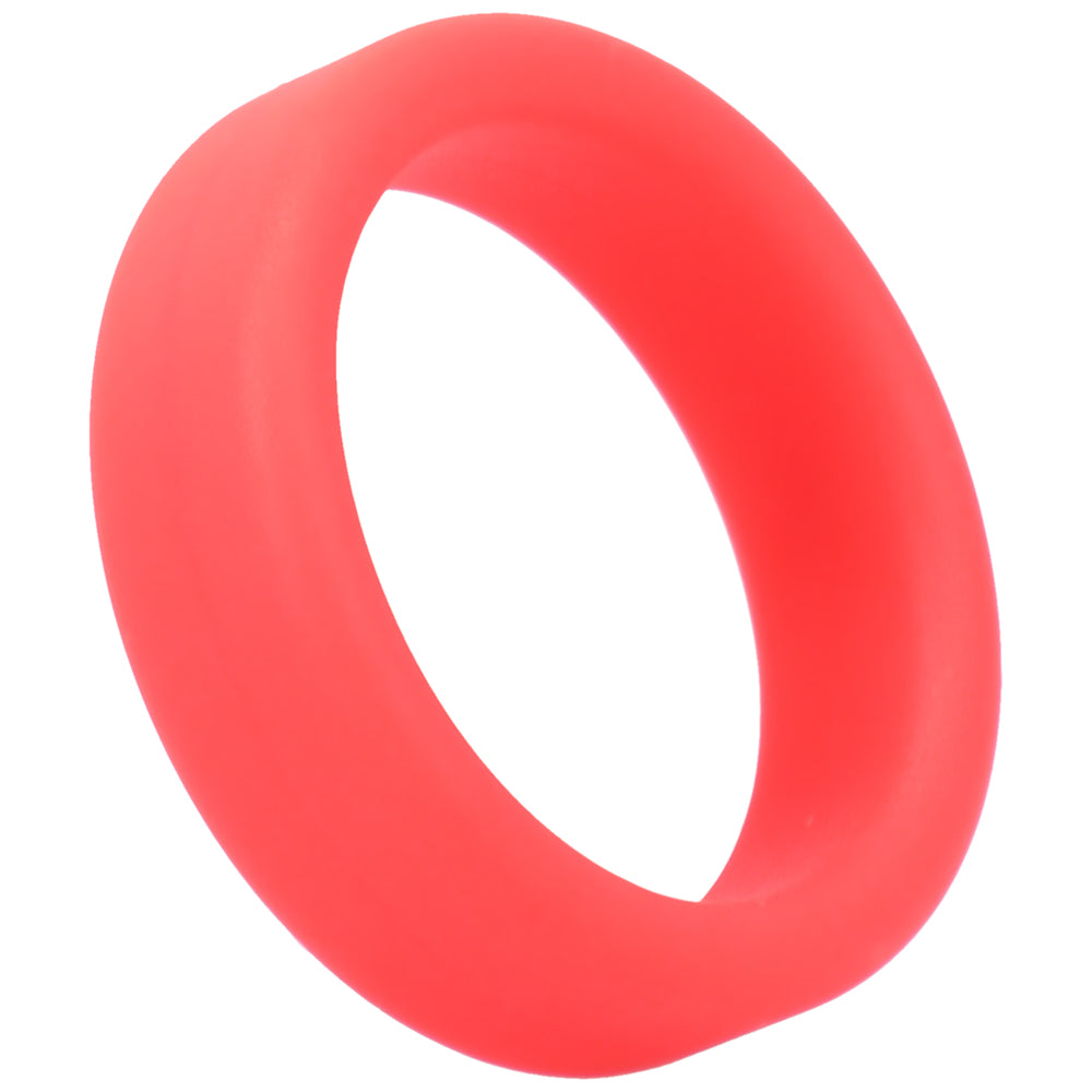 Tantus Super Soft C-Ring – Red – Comfortable Silicone Design