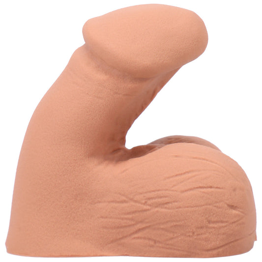 Tantus On the Go Silicone Packer - Natural Feel - Brown
