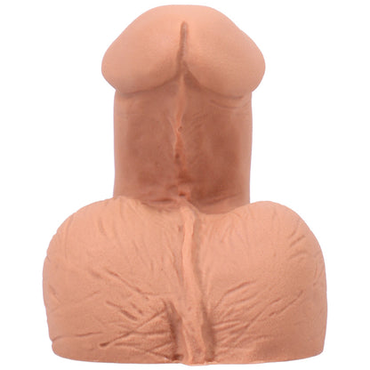 Tantus On the Go Silicone Packer - Natural Feel - Brown