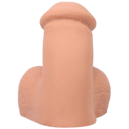 Tantus On the Go Silicone Packer - Natural Feel - Brown