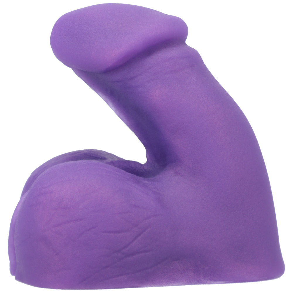 Tantus On the Go Silicone Packer - Purple - Realistic Design