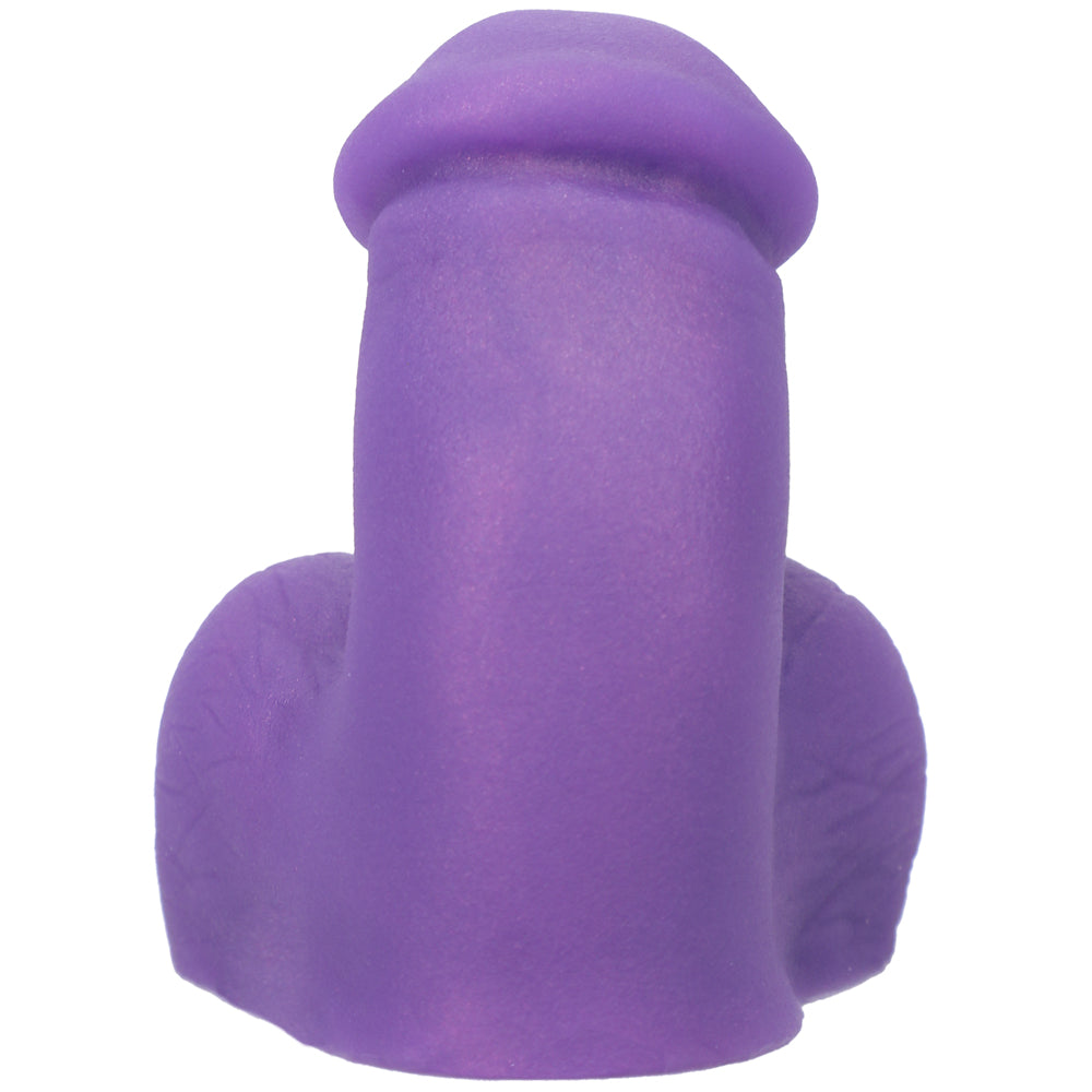 Tantus On the Go Silicone Packer - Purple - Realistic Design