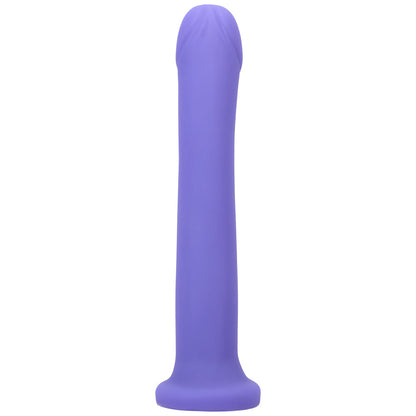 Tantus Hook Dildo Twilight - 9.25" Silicone Dildo - Purple