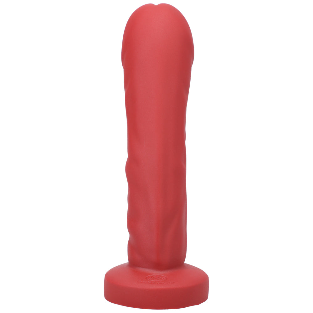 Tantus Grind Dildo – Realistic Design for G/P Spot Play – True Blood Red