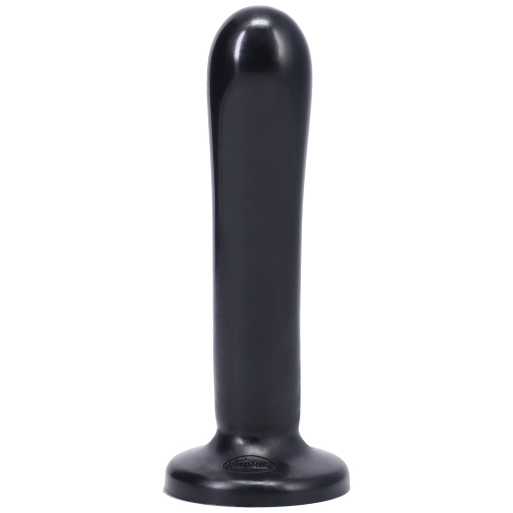 Tantus Silk Large Dildo - Onyx - 7" Length - 1.5" Diameter - Silicone