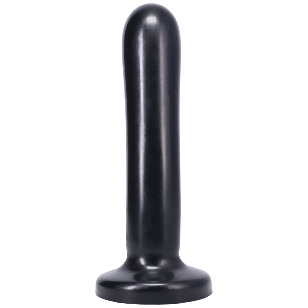 Tantus Silk Large Dildo - Onyx - 7" Length - 1.5" Diameter - Silicone