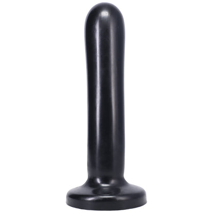 Tantus Silk Large Dildo - Onyx - 7" Length - 1.5" Diameter - Silicone