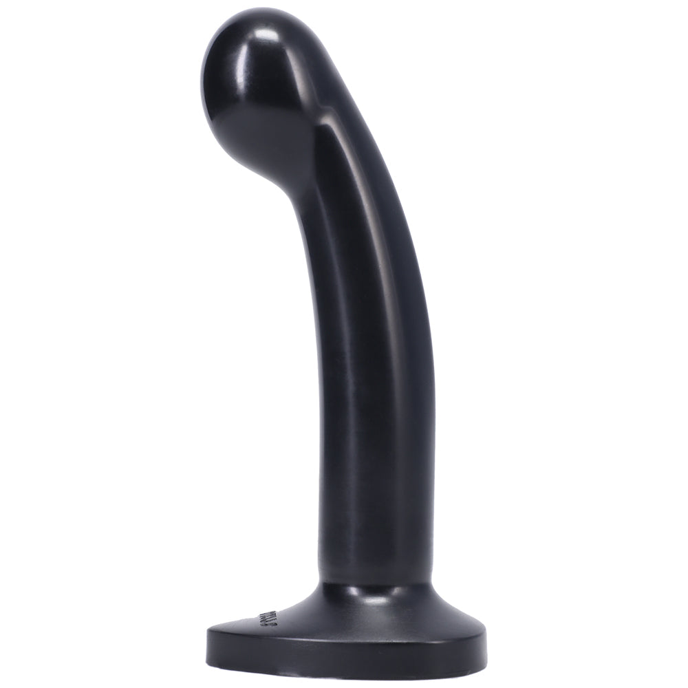Tantus Sport Dildo – Medium-Sized Silicone Toy for Anal and Vaginal Use – Black