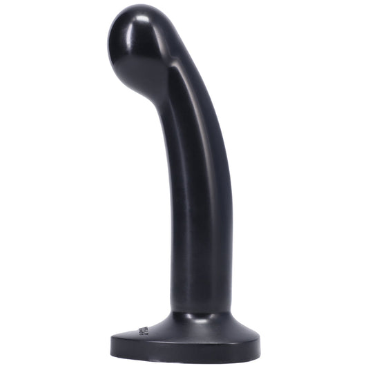 Tantus Sport Dildo – Medium-Sized Silicone Toy for Anal and Vaginal Use – Black