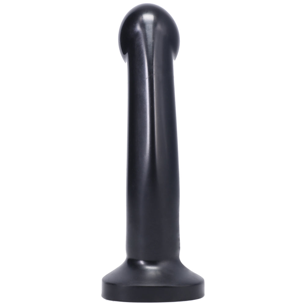 Tantus Sport Dildo – Medium-Sized Silicone Toy for Anal and Vaginal Use – Black
