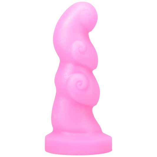 Tantus Hookah Textured Dildo – Light Pink – G-Spot and Prostate Stimulation