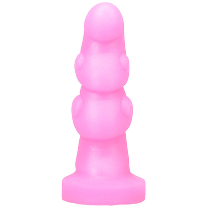 Tantus Hookah Textured Dildo – Light Pink – G-Spot and Prostate Stimulation