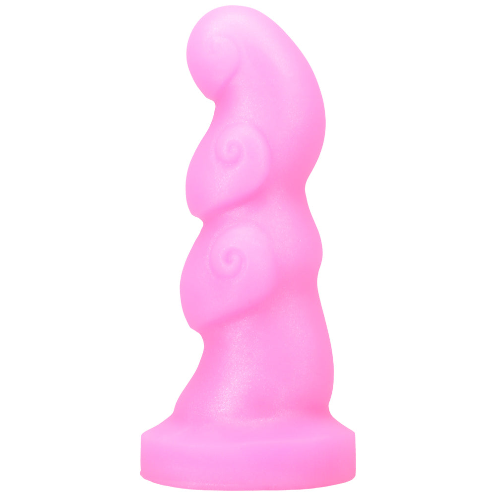 Tantus Hookah Textured Dildo – Light Pink – G-Spot and Prostate Stimulation