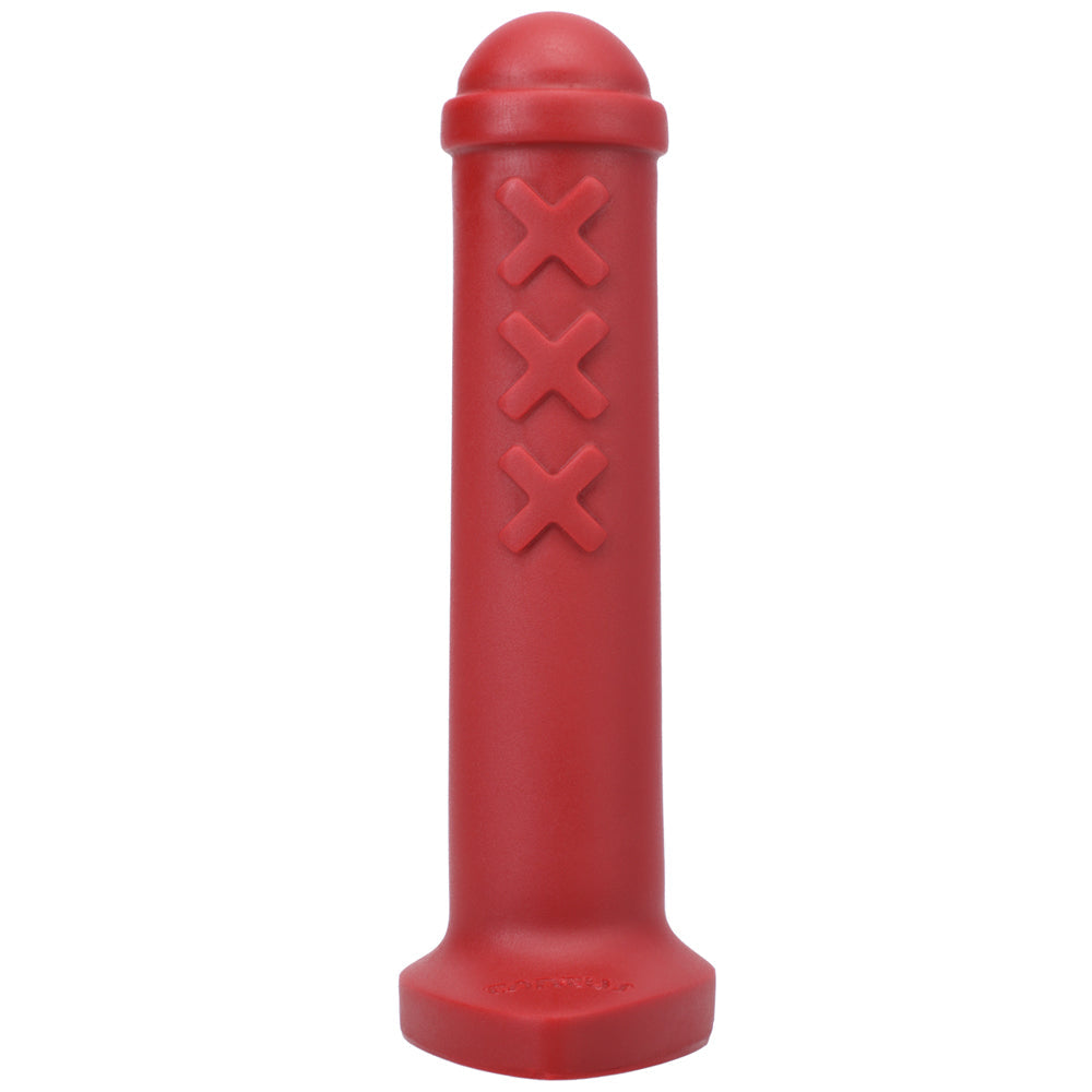 Tantus Amsterdam Junior Dildo - Red - Silicone Dildo for Vulva or Anal Play