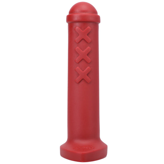 Tantus Amsterdam Junior Dildo - Red - Silicone Dildo for Vulva or Anal Play